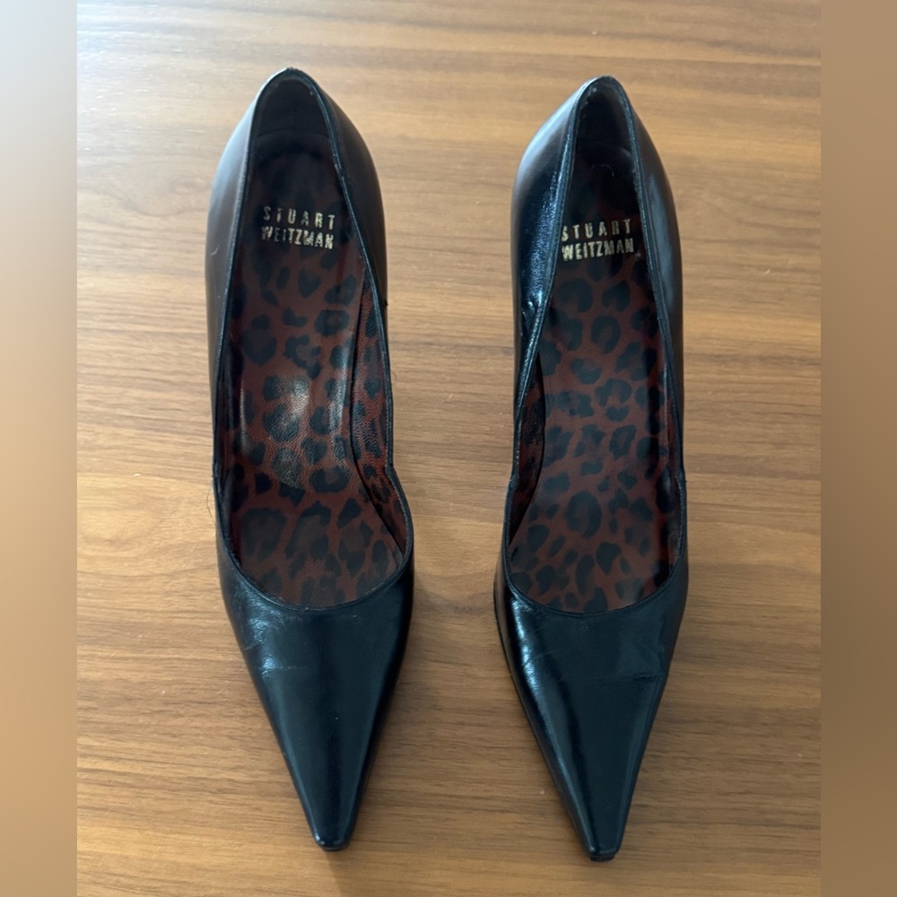 Stuart Weitzman Leather Pumps - Picture 2 of 8